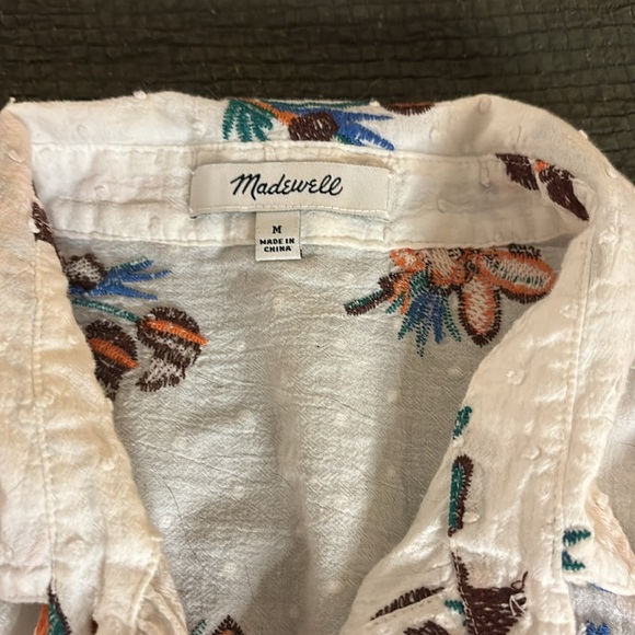 Madewell Hilltop Shirt in Hawaiian Hideaway - Picture 4 of 6